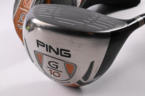 Ping G10 Driver / 7.5 Degree / Stiff Flex Grafalloy ProLaunch Red Shaft