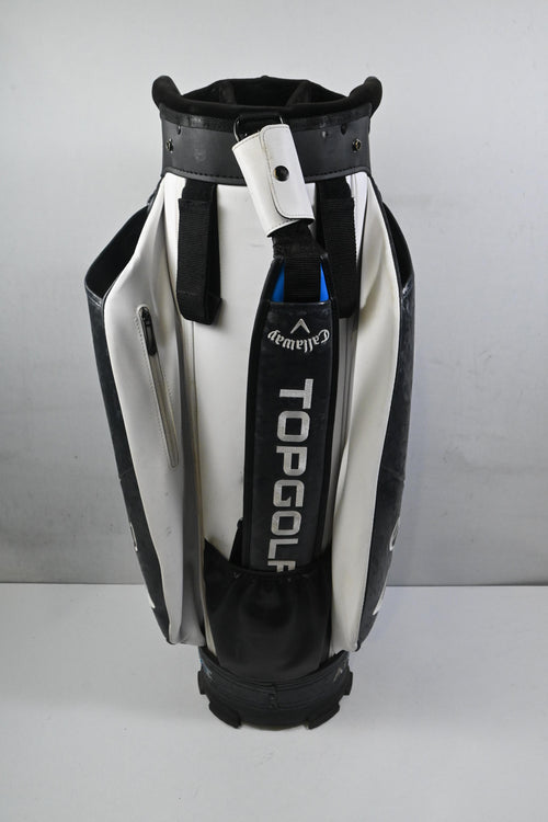 Callaway Paradym Ai Smoke Cart Bag / 14-Way Divider / White, Grey, Blue