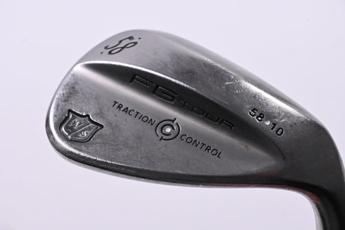 Wilson FG Tour Traction Control Lob Wedge / 58 Degree / Wedge Flex Dynamic Gold