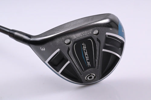 Left Hand Callaway Rogue #3 Wood / 15 Degree / Stiff Flex Graphite Design Shaft