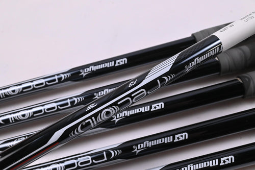 Ping I240 Irons / 5-PW / Black Dot / Regular Flex UST Recoil Dart 75 Shafts