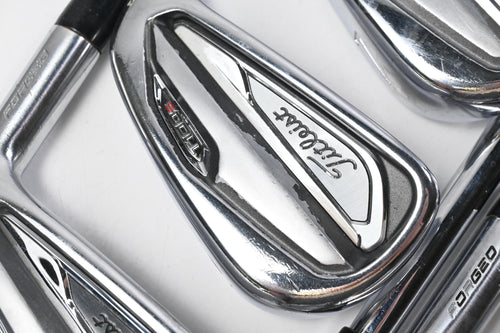 Titleist T100 S 2019 Irons / 5-PW+GW / Stiff Flex Project X LZ 120 Steel Shafts
