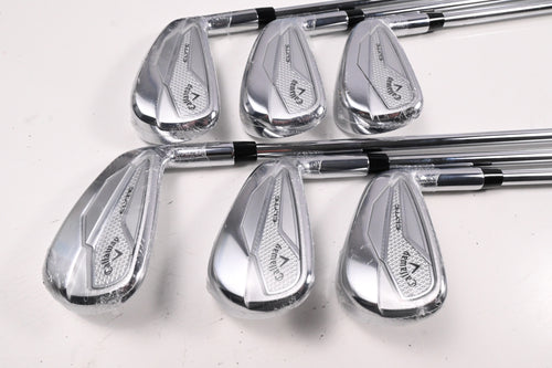 Callaway Elyte Irons / 5-PW / Regular Flex Vector 7 80 Shafts
