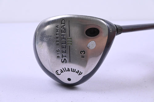 Callaway Steelhead III #3 Wood / 15 Degree / Firm Flex Callaway System III Shaft