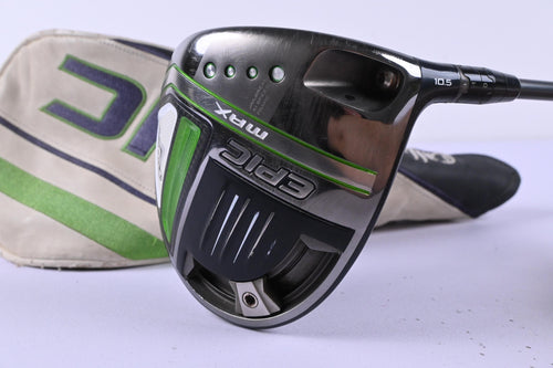 Callaway Epic Max Driver / 10.5 Degree / Regular Flex HZRDUS Smoke iM10 50 Shaft