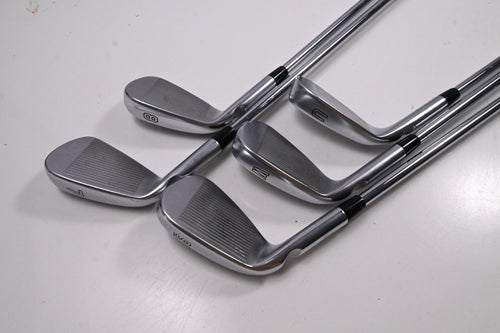 Ping i525 Irons / 7-PW+UW / Red Dot / Stiff Flex Ping AWT 2.0 Shafts