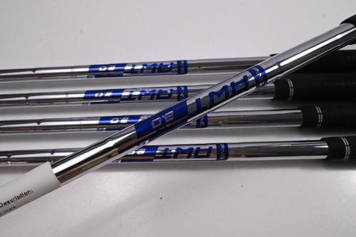 Ping i525 Irons / 7-PW+UW / Red Dot / Stiff Flex Ping AWT 2.0 Shafts