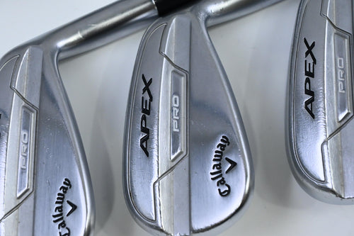 Callaway Apex Pro 21 Irons / 5-PW / Stiff Flex Project X Rifle Shafts