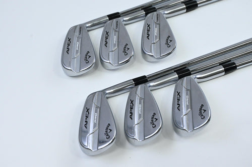 Callaway Apex Pro 21 Irons / 5-PW / Stiff Flex Project X Rifle Shafts