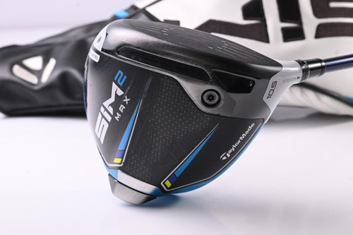 Taylormade SIM2 Max Driver / 10.5 Degree / Stiff Flex Fujikura Ventus Blue 5