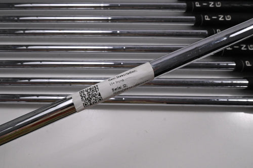 Ping i3+ Blade Irons / 3-PW+UW / Green Dot / Stiff Flex Steel Shafts