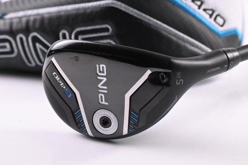 Ping G440 #5 Hybrid / 26 Degree / Regular Flex Ping Alta CB Blue 70 Shaft