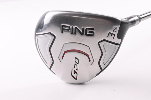 Ping G20 #3 Wood / 15 Degree / Stiff Flex Ping Tour Chrome 65 Shaft