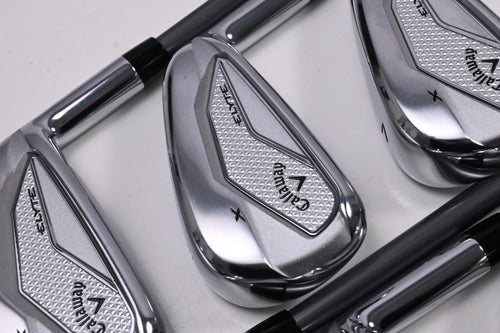Callaway Elyte X Irons / 5-PW / Regular Flex Denali Charcoal 65 Shafts