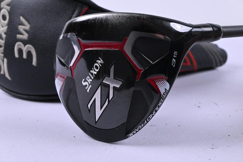 Srixon ZX #3 Wood / 15 Degree / Regular Flex HZRDUS Smoke Black 60 Shaft
