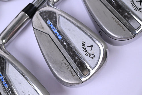 Callaway Paradym Ai Smoke Irons / 5-PW / Regular Flex Elevate MPH 95 Shafts