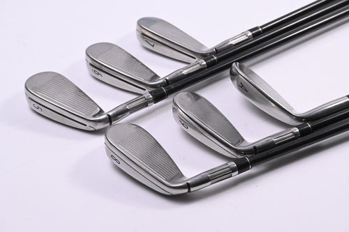 Taylormade M6 Irons / 5-9i+GW / Regular Flex Fujikura Atmos 6 Orange Shafts