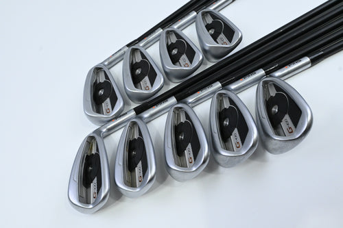 Ping G400 Irons / 4-PW+UW+SW / Orange Dot / Senior Flex Ping Alta CB Shafts