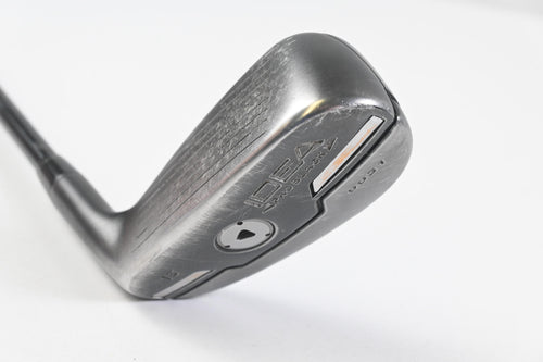 Left Hand Adams Idea Pro Black #2 Hybrid / 18 Degree / Stiff Flex Aldila Voodoo 8