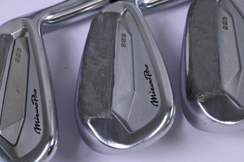 Mizuno Pro 223 Irons / 4-PW / Stiff Flex Steel Shafts
