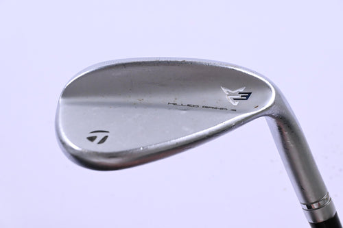 Taylormade Milled Grind 3 Chrome Lob Wedge / 58 Degree / Stiff Flex Dynamic Gold