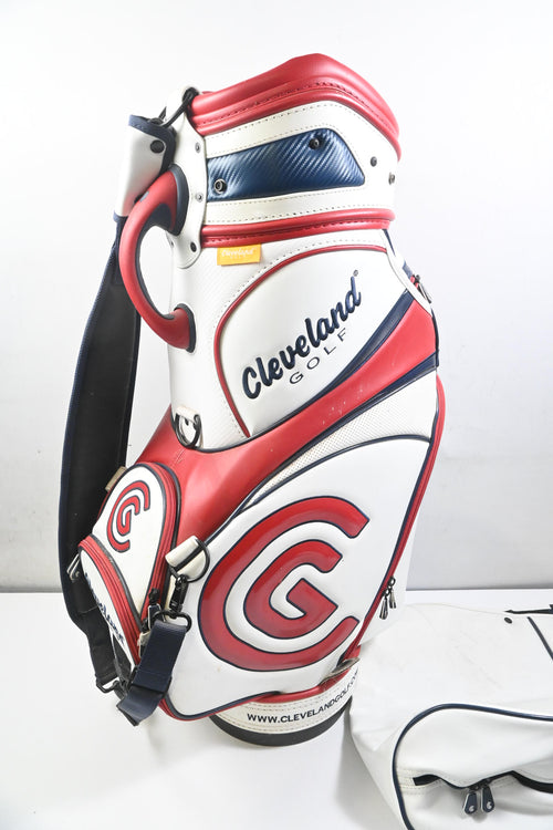 Cleveland Tour Bag / 6-Way Divider / White, Red & Black