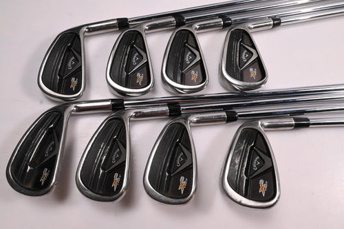Callaway X2 Hot Irons / 3-PW / Stiff Flex Project X Flighted 95 Shafts