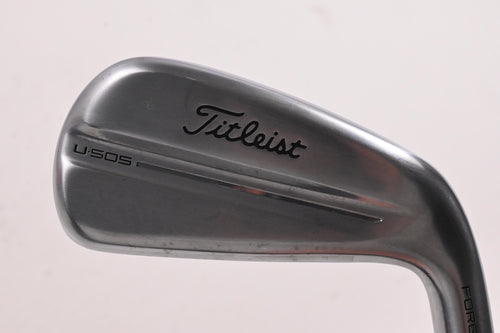 Titleist U.505 2025 #3 Iron / 20 Degree / Stiff Flex HZRDUS GEN5 Black 80 Shaft