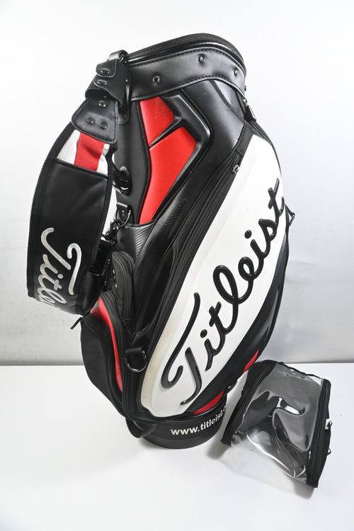 Titleist Tour Bag / 6-Way Divider / Black, White & Red