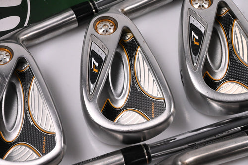 Taylormade R7 Draw Irons / 4-PW+SW / Regular Flex Taylormade T-Step 90 Shafts