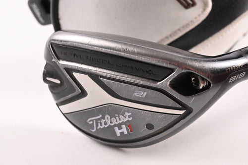 Titleist 818 H1 #3 Hybrid / 21 Degree / Stiff Flex Tensei CK Red 60 HY Shaft