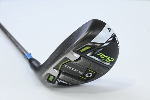 Left Hand Cobra King Radspeed #4 Hybrid / 21 Degree / Stiff Flex UST Recoil ESX