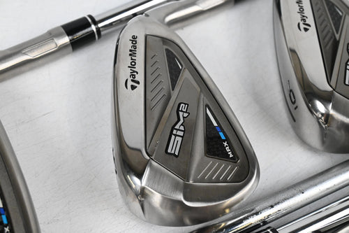 Taylormade SIM2 Max Irons / 4-PW / Stiff Flex KBS MAX MT 85 Shafts