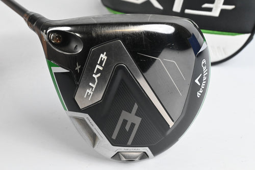 Left Hand Callaway Elyte X Driver / 9 Degree / Regular Flex Vanquish 5