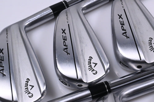 Callaway Apex Ti Fusion 250 Irons / 5-PW / Stiff Flex Dynamic Gold Mid 100 S300