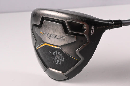 Taylormade RBZ Black Driver / 10.5 Degree / Regular Flex Matrix Ozik White Tie