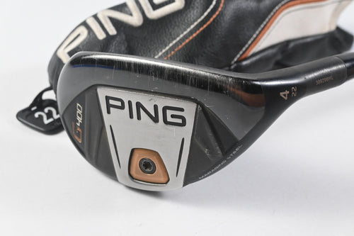 Ping G400 #4 Hybrid / 22 Degree / Regular Flex Ping Alta CB 70 Shaft