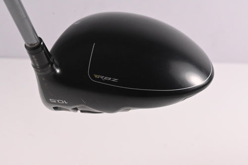 Taylormade RBZ Black Driver / 10.5 Degree / Regular Flex Matrix Ozik White Tie