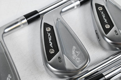 Callaway Apex CB 24 Irons / 4-PW / Stiff Flex Dynamic Gold Mid 115 S300 Shafts