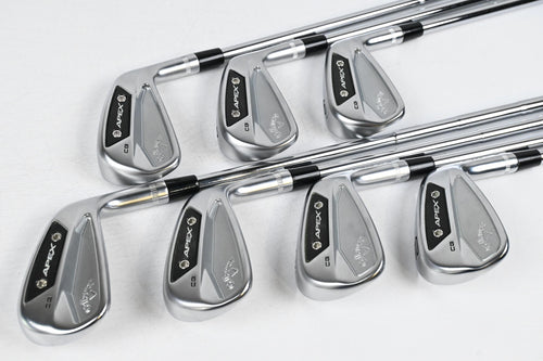 Callaway Apex CB 24 Irons / 4-PW / Stiff Flex Dynamic Gold Mid 115 S300 Shafts
