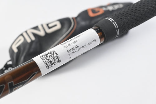 Ping G400 #4 Hybrid / 22 Degree / Regular Flex Ping Alta CB 70 Shaft