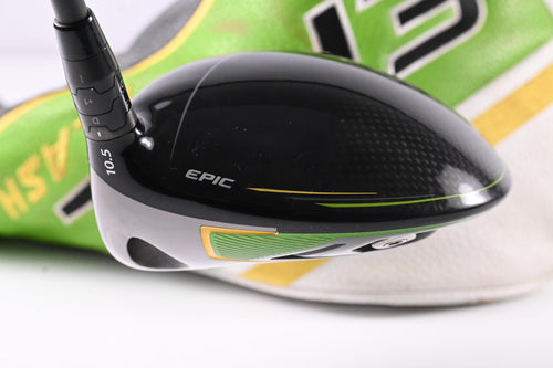 Callaway Epic Flash Sub Zero Driver / 10.5 Degree / Stiff Flex Pro Green 62