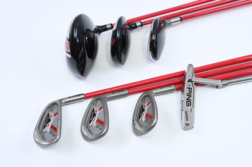 Junior Ping Moxie Package Set / Woods, Irons, Putter, Bag
