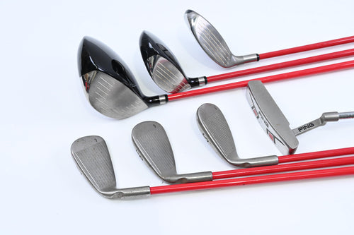 Junior Ping Moxie Package Set / Woods, Irons, Putter, Bag