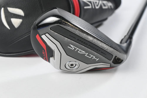 Taylormade Stealth Plus #2 Hybrid / 17 Degree / Stiff Flex HZRDUS Smoke Red RDX