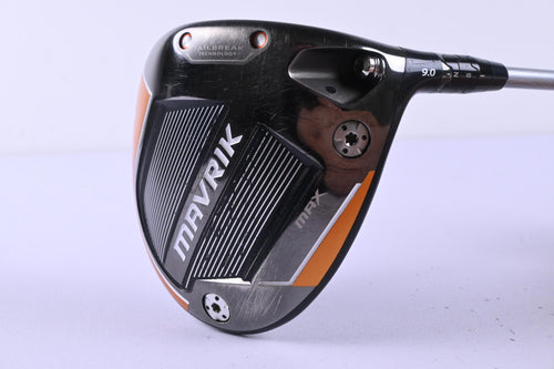 Callaway Mavrik Max Driver / 9 Degree / Regular Flex Project X EvenFlow 55 Shaft