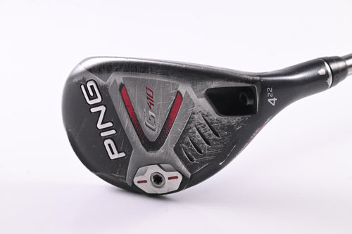 Ping G410 #4 Hybrid / 22 Degree / Stiff Flex Ping Tour Chrome 85 Shaft
