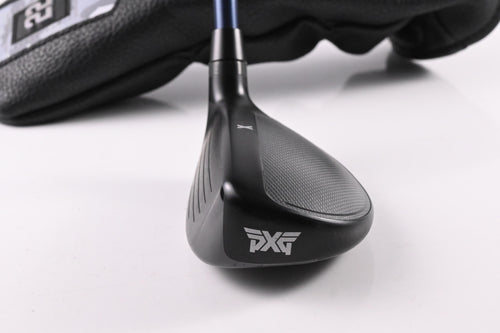 Left Handed PXG 0311 XF Gen5 #4 Hybrid / 22 Degree / Regular Flex Denali Blue 80 Shaft