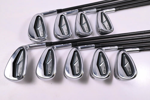 Ping G730 Irons / 5-PW+GW+50°+56° / White Dot / Senior Flex Ping Alta CB Black