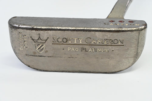 Scotty Cameron Pro Platinum Del Mar Three Putter / 35 Inch